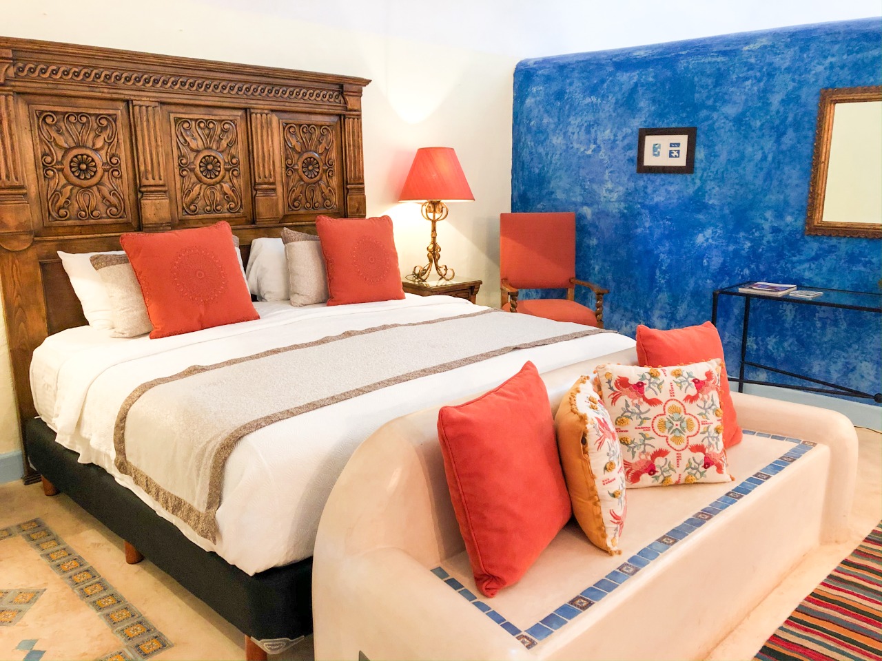 habitación master suite, 1 cama king size y 2 camas individuales